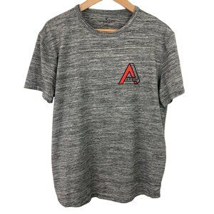 American Eagle Outfitters AEUSA Flex Shirt Mens Large Crew Neck Short Sleeve